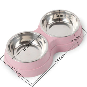 Double Pet Bowls Dog Food