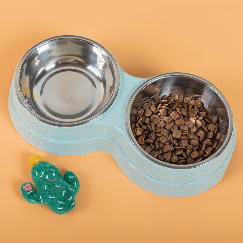 Double Pet Bowls Dog Food