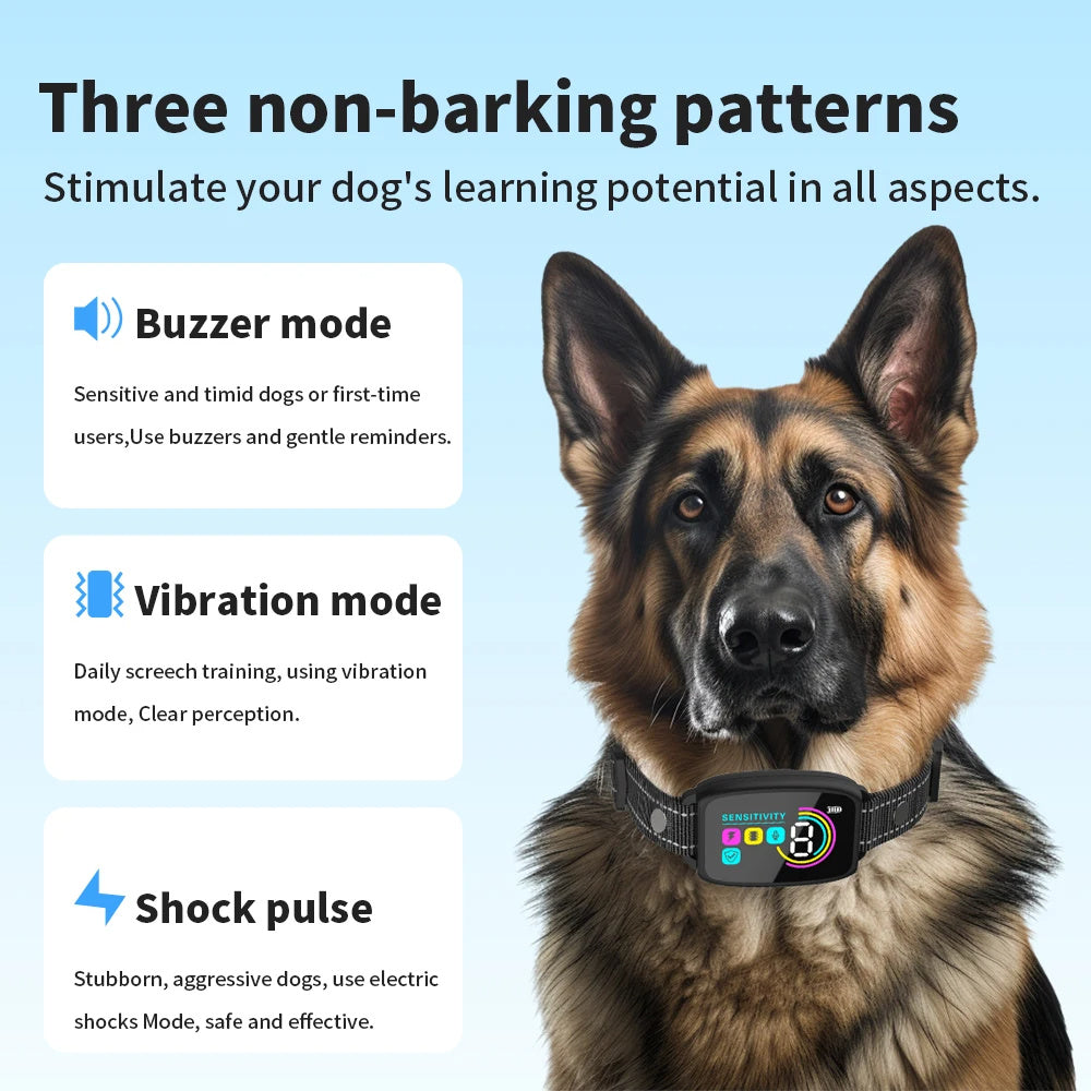 Smart Automatic Anti Barking Dog Collar