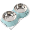 Double Pet Bowls Dog Food