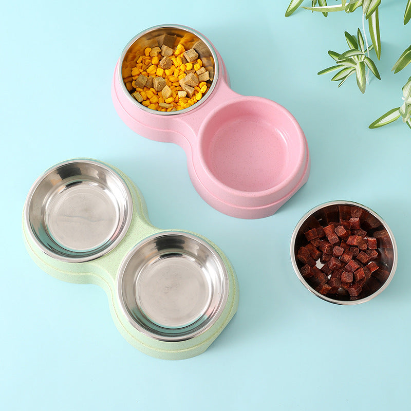 Double Pet Bowls Dog Food